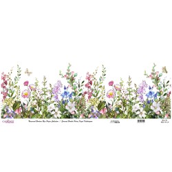 papier ryżowy Cadence, polne kwiaty