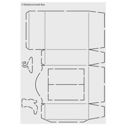 szablon do zrobienia pudełka