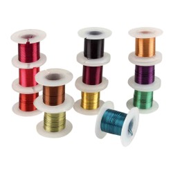 drut kreatywny na szpulkach,