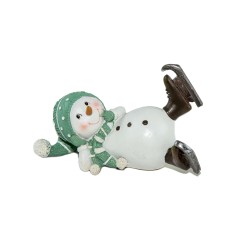 Figurka bałwanek na łyżwach