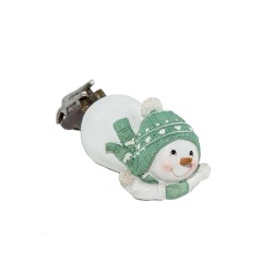 Figurka bałwanek na łyżwach