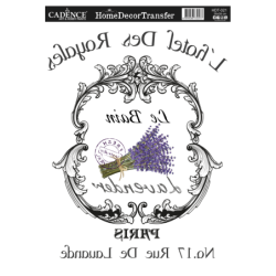 Transfer wodny Cadence Home Decor 25x35 cm – DIY dekoracje