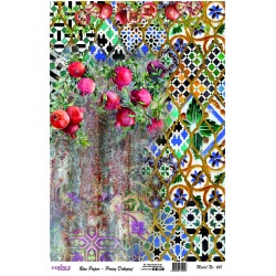 Papier ryżowy Cadence A4 do decoupage i scrapbookingu