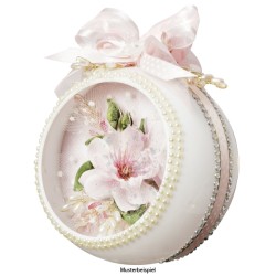 Kula florystyczna biała, Ø 12cm, 5 sztuk