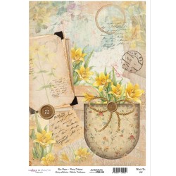 papier ryżowy Cadence, kolekcja wiosenna,