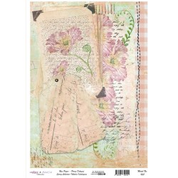 papier ryżowy Cadence, kwiaty