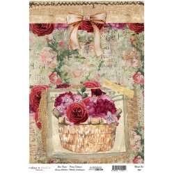 papier ryżowy Cadence, wiosenne