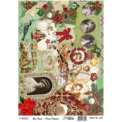 Papier ryżowy świąteczny,...