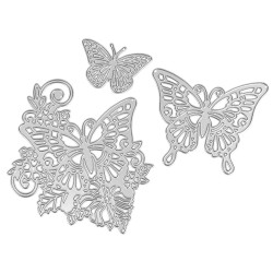 wykrojnik do papieru motyle,