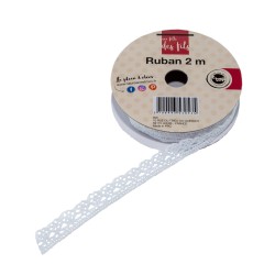 wstązki bawełniane, koronkowe