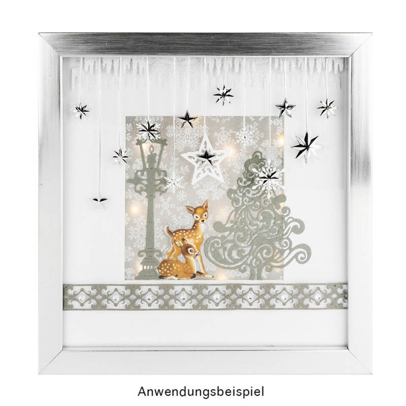 Wykrojnik latarnia,  12cm x 4cm