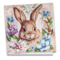 kartka do malowania haftem diamentowym