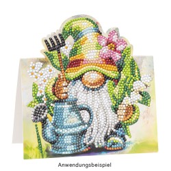 kartka do malowaniem haftem diamentowym