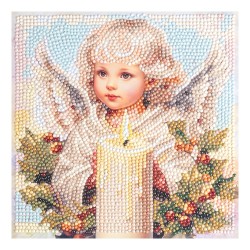 haft diamentowy Anioł