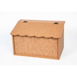 Pudło z MDF rozm. 40x24x25cm DLP08