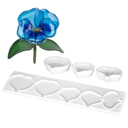 forma do odlewania kwiatów witrażowych