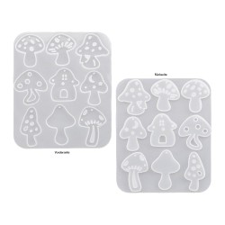 forma silikonowa Amanita - grzyby