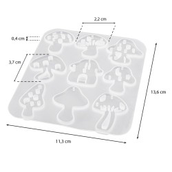 forma silikonowa Amanita - grzyby