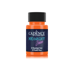 Cadence Midnight Shine pomarańcz– farba akrylowa UV