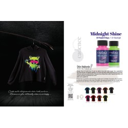 Cadence Midnight Shine cytrynowa – farba akrylowa UV