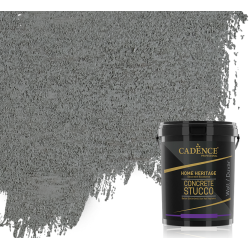 Stucco - tynk dekoracyjny, szary, gruboziarnisty, 3 kg