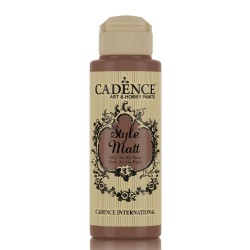 Farba akrylowa matowa Style Matt 120 ml rudy brąz