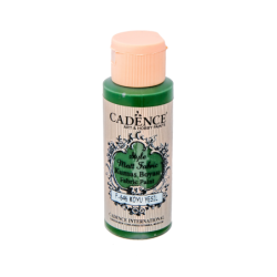 Farba matowa do tkanin Cadence 59 ml, ciemna pistacja