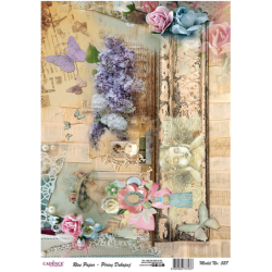 Papier ryżowy Cadence, bez,...