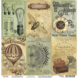 Voyages Extraordinaires rozm. 30,5x30,5cm CBSS074