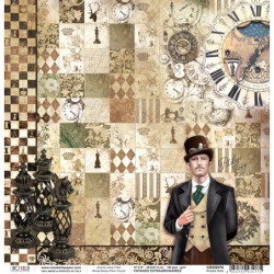 Voyages Extraordinaires CBSS076 Papier 30,5X30,5