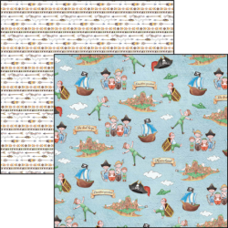 Neverland zestaw 24 kartek rozm. 15x15cm