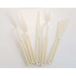 Szpatułki plastikowe 5 szt