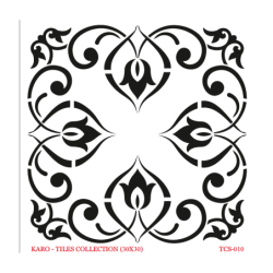 Szablin do malowania płytek,