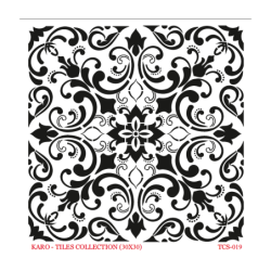 szablon do malowania płytek,