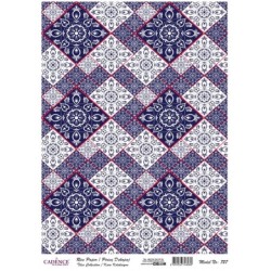 Papier ryżowy Cadence A4 do decoupage i scrapbookingu