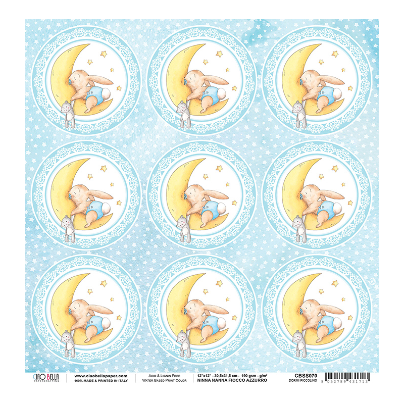 Ninna Nanna Boy rozm. 30,5x30,5cm CBSS070