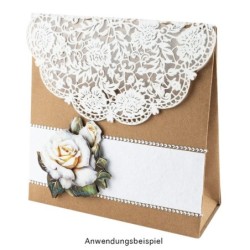 Motywy 3D RÓŻE 10 szt., 6,5-8 cm