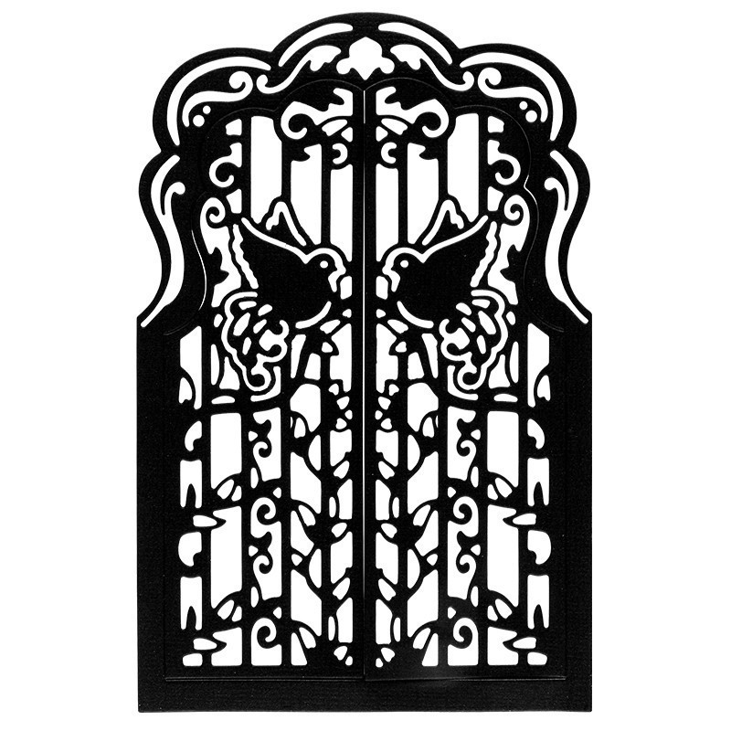 Wykrojnik do papieru BRAMA rozm. 9,4x14,4 cm