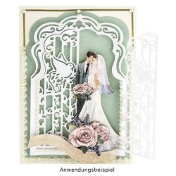 Wykrojnik do papieru BRAMA rozm. 9,4x14,4 cm