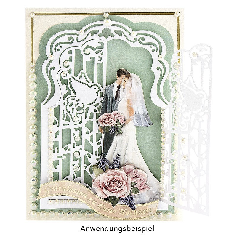 Wykrojnik do papieru BRAMA rozm. 9,4x14,4 cm