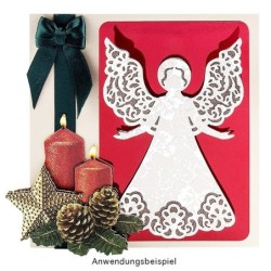 Wykrojnik do papieru ANIOŁ rozm. 9,5x14,4cm