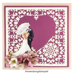 Motywy 3D, Młoda Para,  rozm. 6-11cm, 10szt