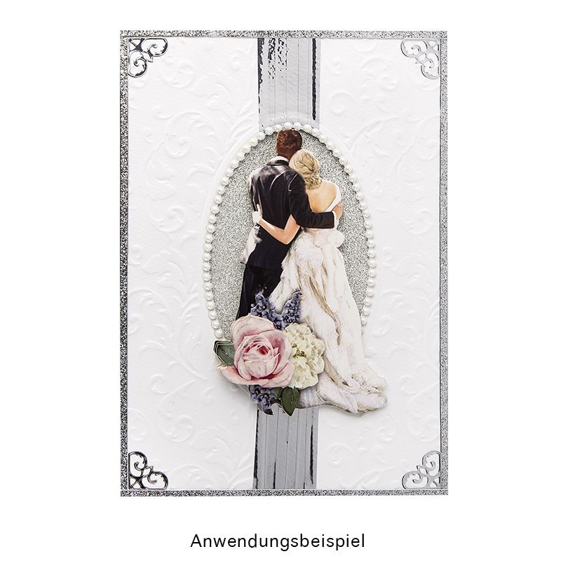 Motywy 3D, Młoda Para,  rozm. 6-11cm, 10szt