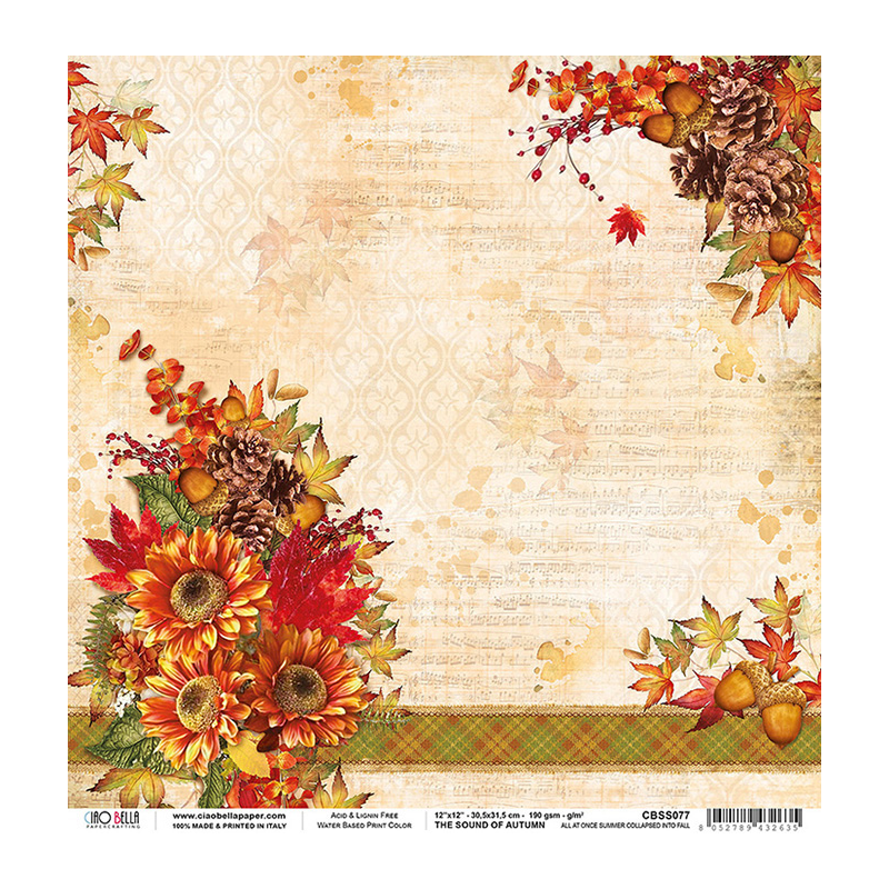 Sound of Autumn rozm. 30,5x30,5cm CBSS077