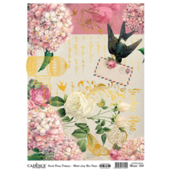 Papier ryżowy metalizowany