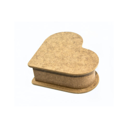 pudełko serce do ozdabiania