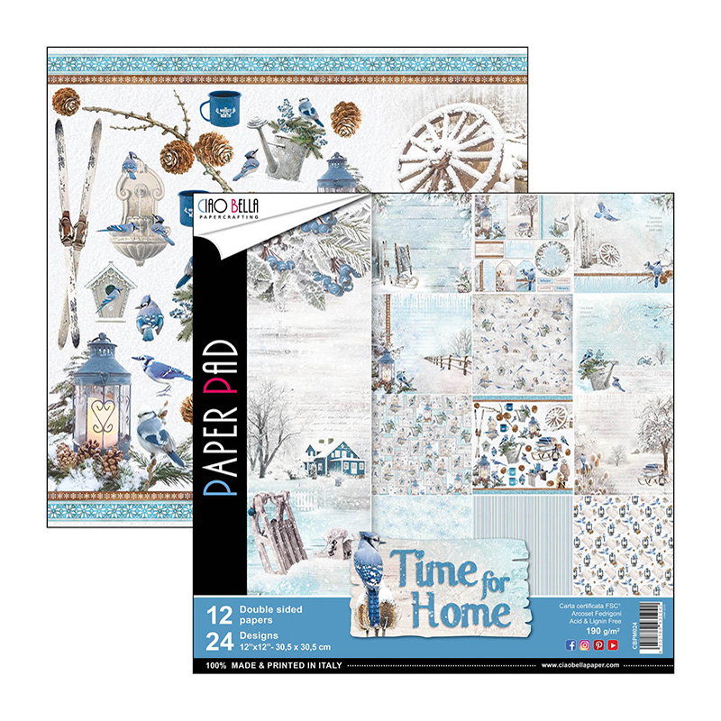 Time for Home zestaw 12 kartek rozm. 30,5x30,5cm