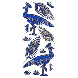 Naklejka brokatowa 10x23 cm...