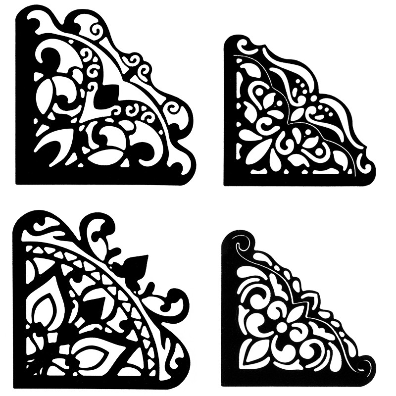 Wykrojnik do papieru - narożniki 4szt