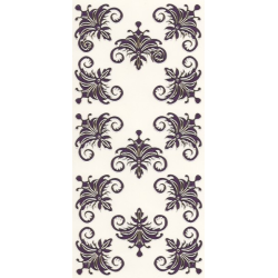 Naklejka brokatowa 10x23 cm micro sticker DIY